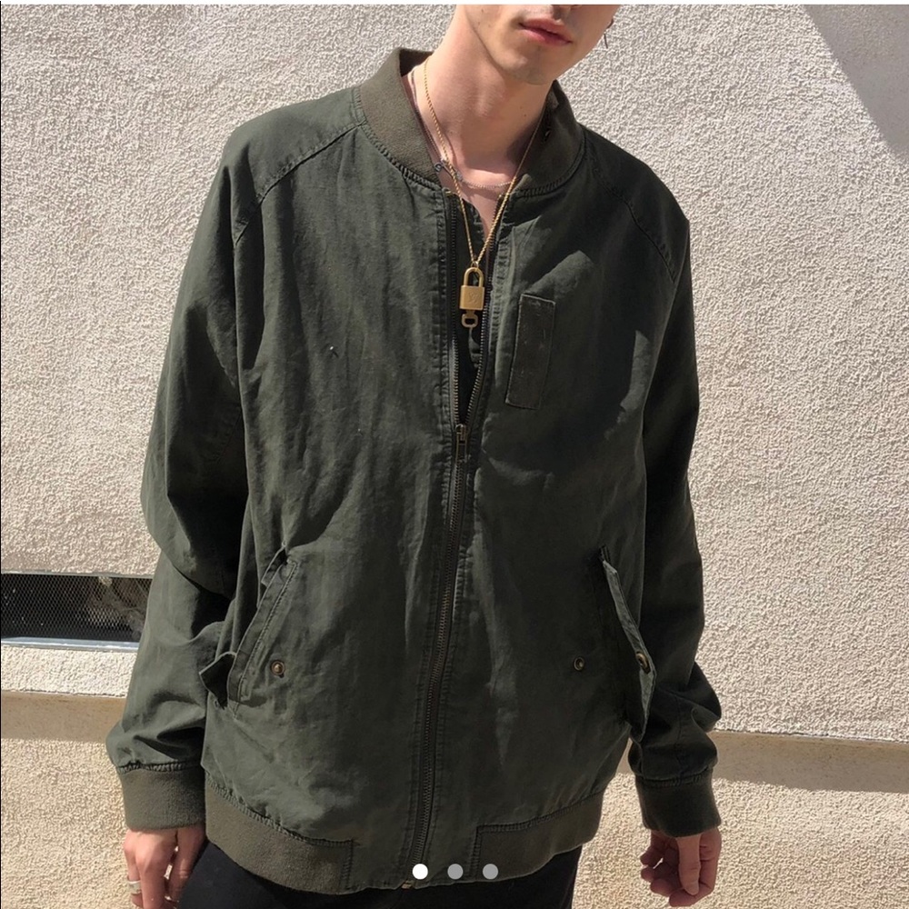 AEROPOSTALE DARK GREEN JACKET